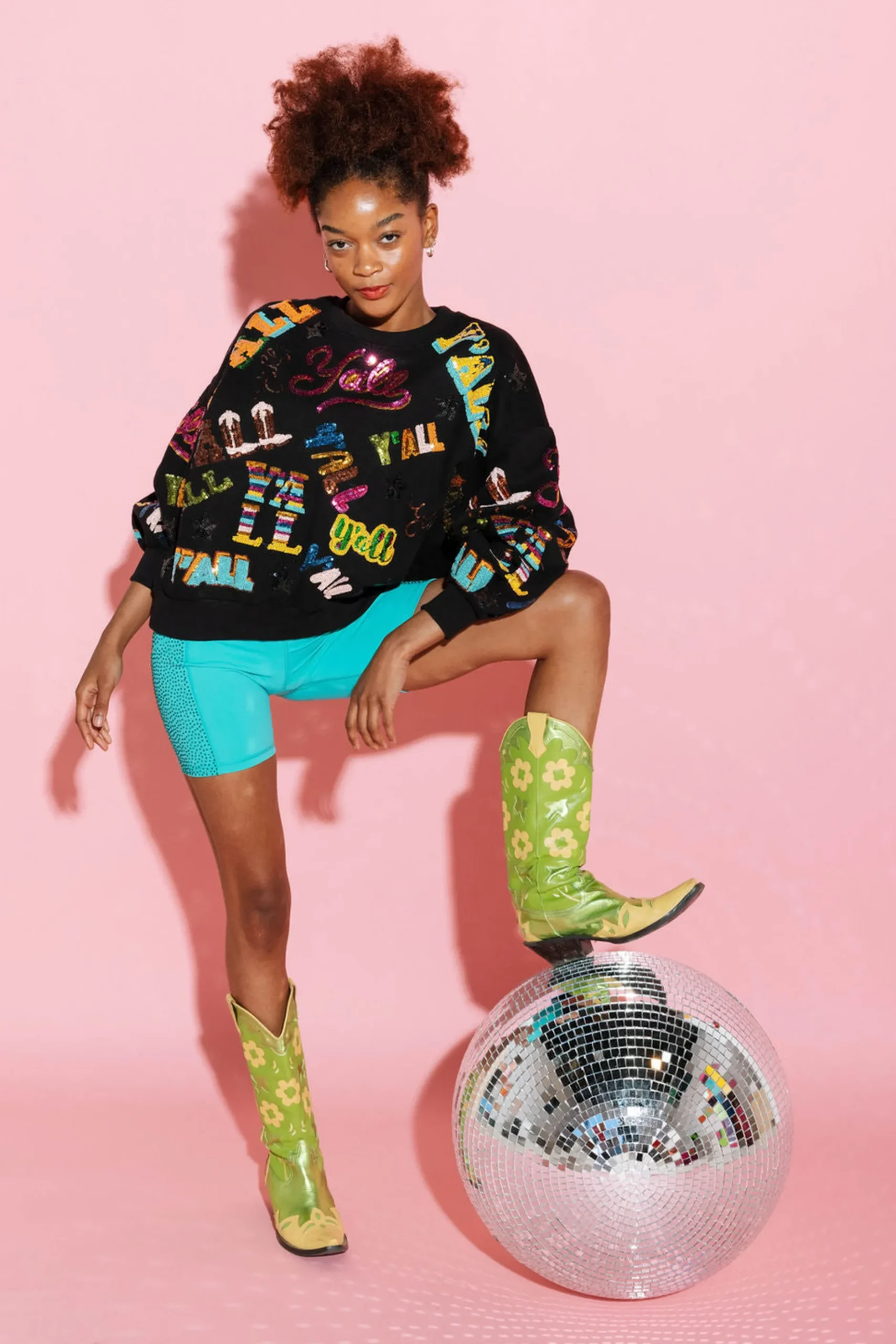 New Queen Of Sparkles B Ack Y'A A Over Weat Hirt