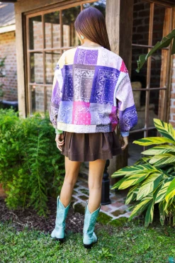 Outlet Queen Of Sparkles Bandana Sweatshirt