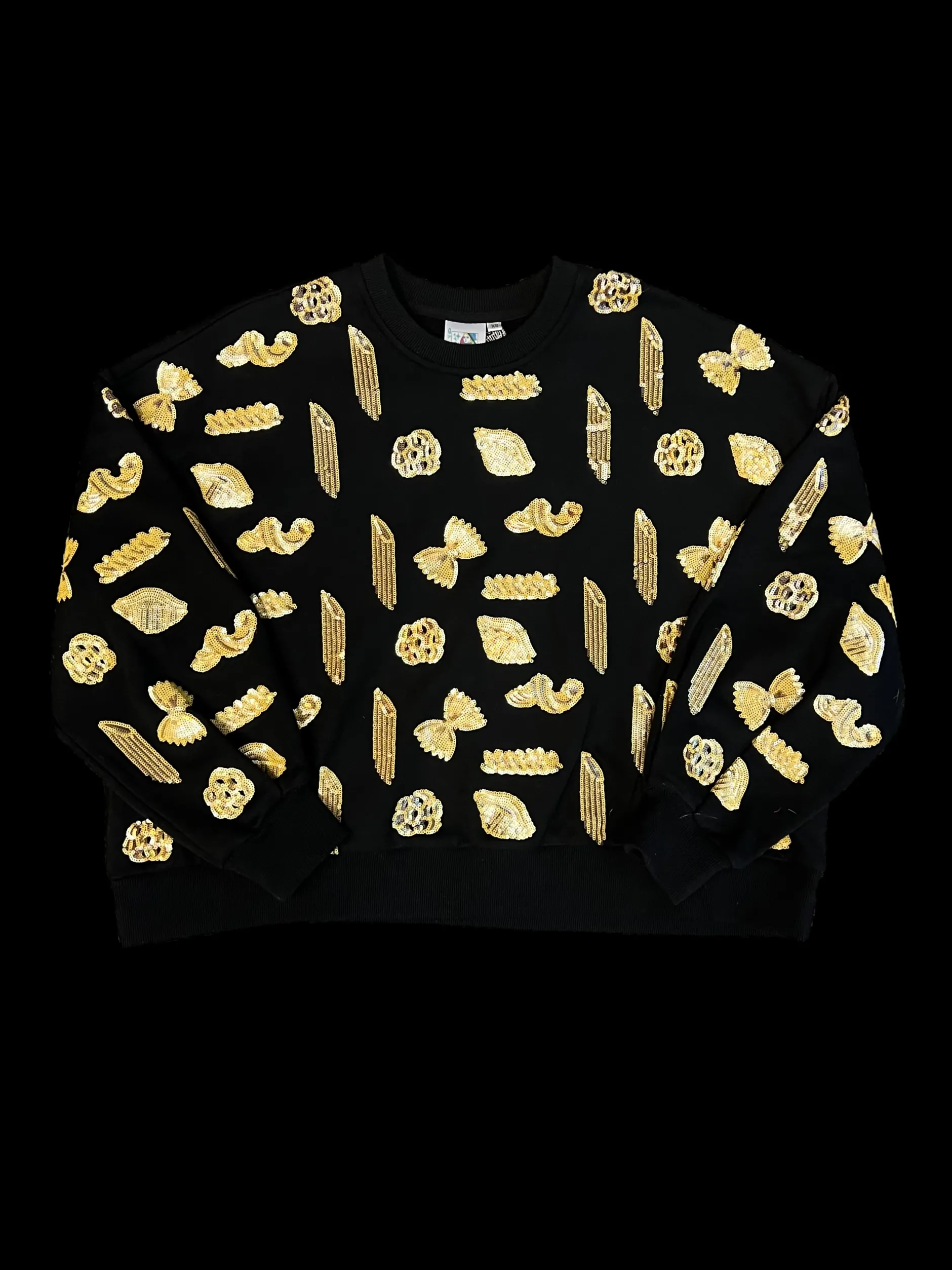 Cheap Queen Of Sparkles Black Pasta Sweatshirt