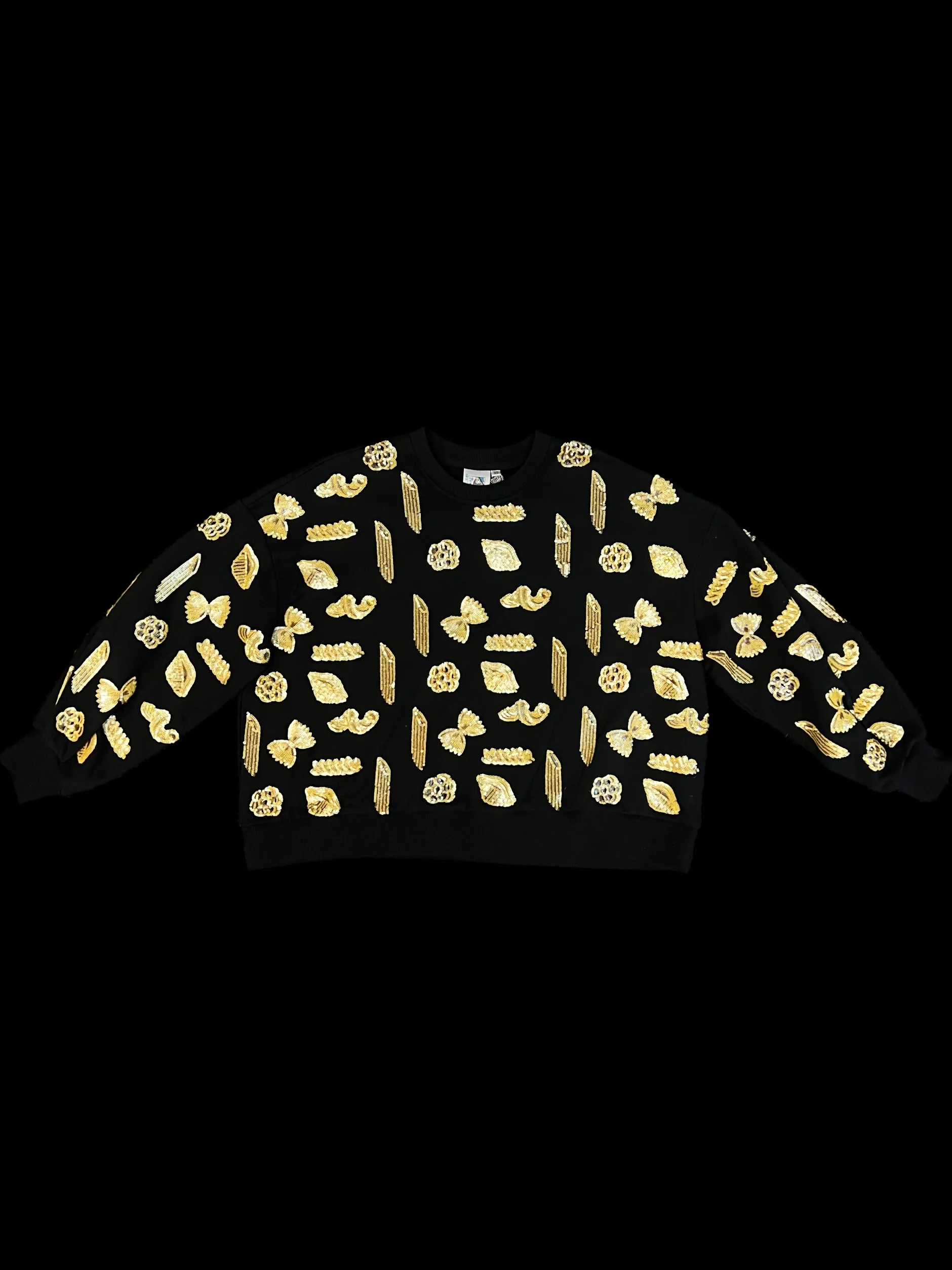 Cheap Queen Of Sparkles Black Pasta Sweatshirt