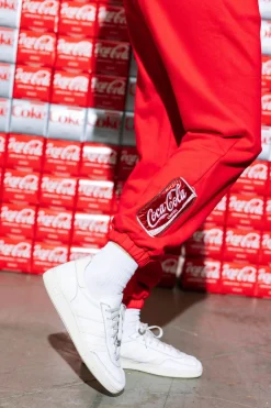 Discount Queen Of Sparkles Coca-Cola® Can Joggers Red