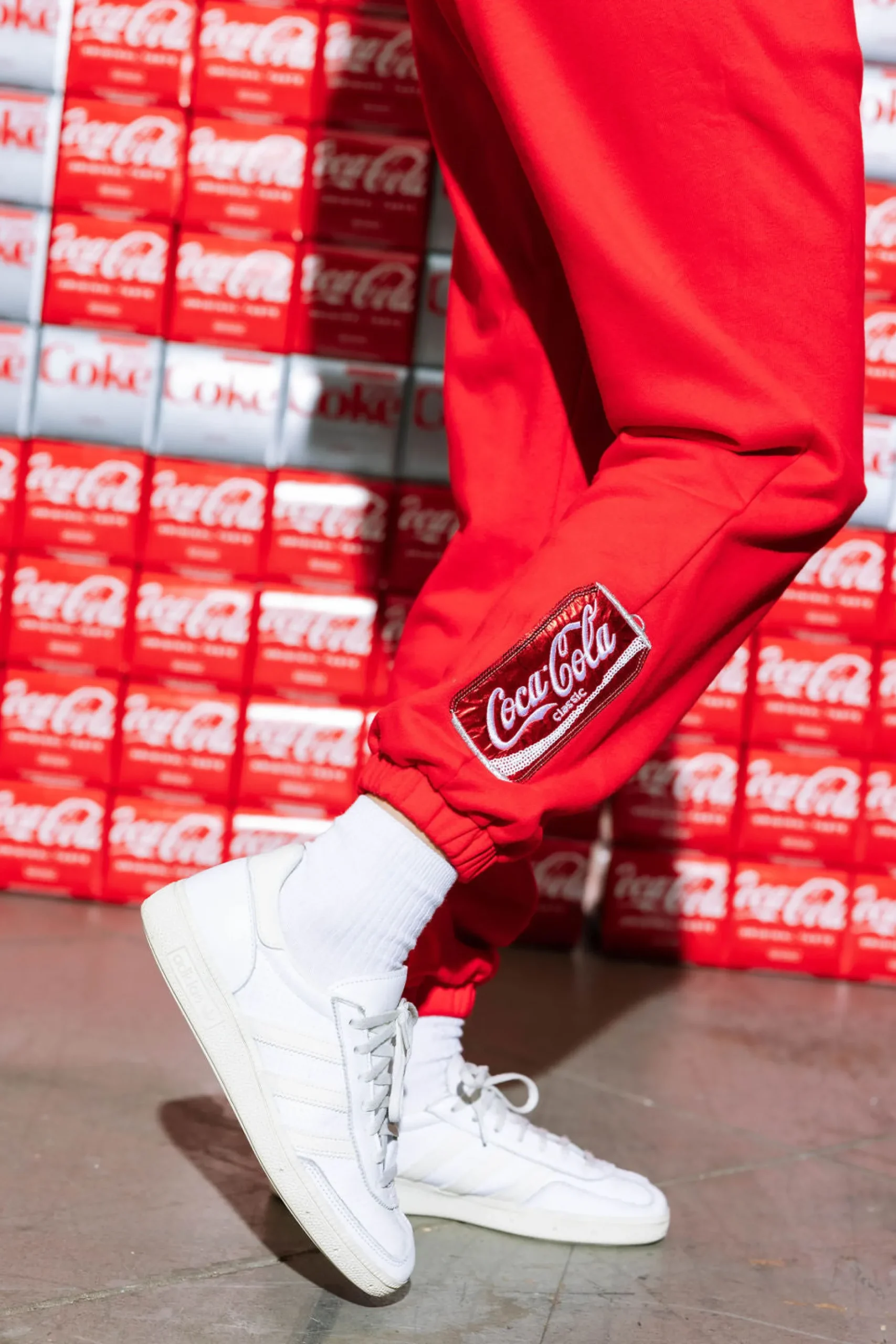 Discount Queen Of Sparkles Coca-Cola® Can Joggers Red