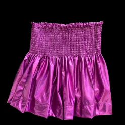 Cheap Queen Of Sparkles Fuchsia Iridescent Swing Shorts