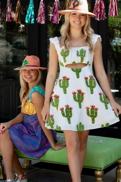 Best Sale Queen Of Sparkles Fuzzy Cactus Dress
