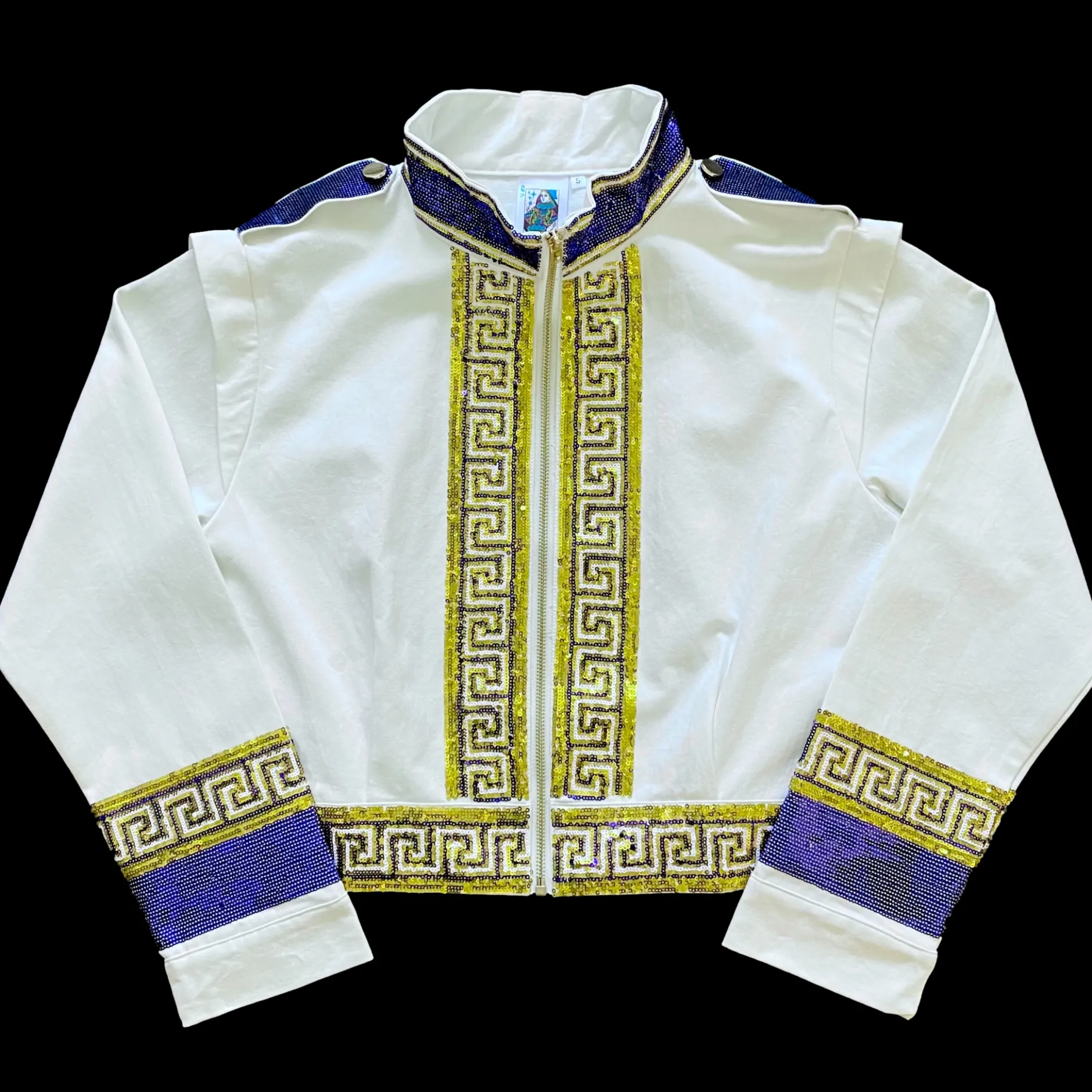 Outlet Queen Of Sparkles Golden Band Jean Bolero