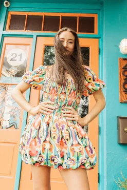 Flash Sale Queen Of Sparkles Groovy Bubble Dress