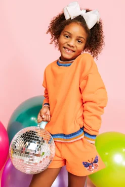Flash Sale Queen Of Sparkles Kids Butterfly Back Sweatshirt