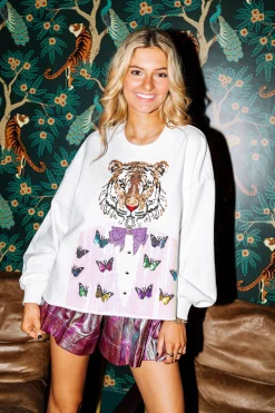Fashion Queen Of Sparkles Oil Spill Swing Shorts