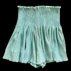 Store Queen Of Sparkles Pleat Swing Short Mint