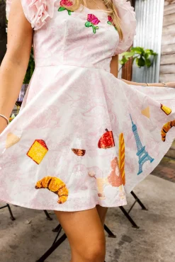 Outlet Queen Of Sparkles Queen Of France Dress Light Pink