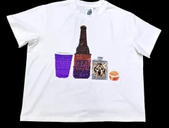 Discount Queen Of Sparkles Swig Of Swinney Drink Tee White