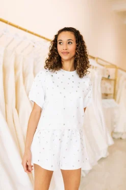 Shop Queen Of Sparkles White Diamond Short