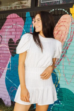 Discount Queen Of Sparkles White Jewel & Pearl Skirt