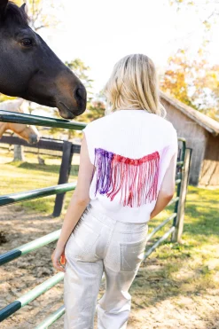 Discount Queen Of Sparkles Yee Haw Queens Sweater Tank