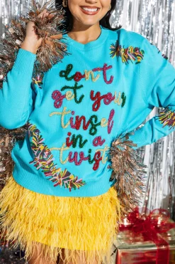 Clearance Queen Of Sparkles Yellow Feather Skirt